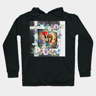 Galo De Barcelos, Portuguese Folk Art Hoodie